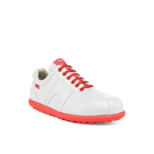 Camper Pelotas XLite Sneakers Dame Hvide / Rød HEKIAS-618